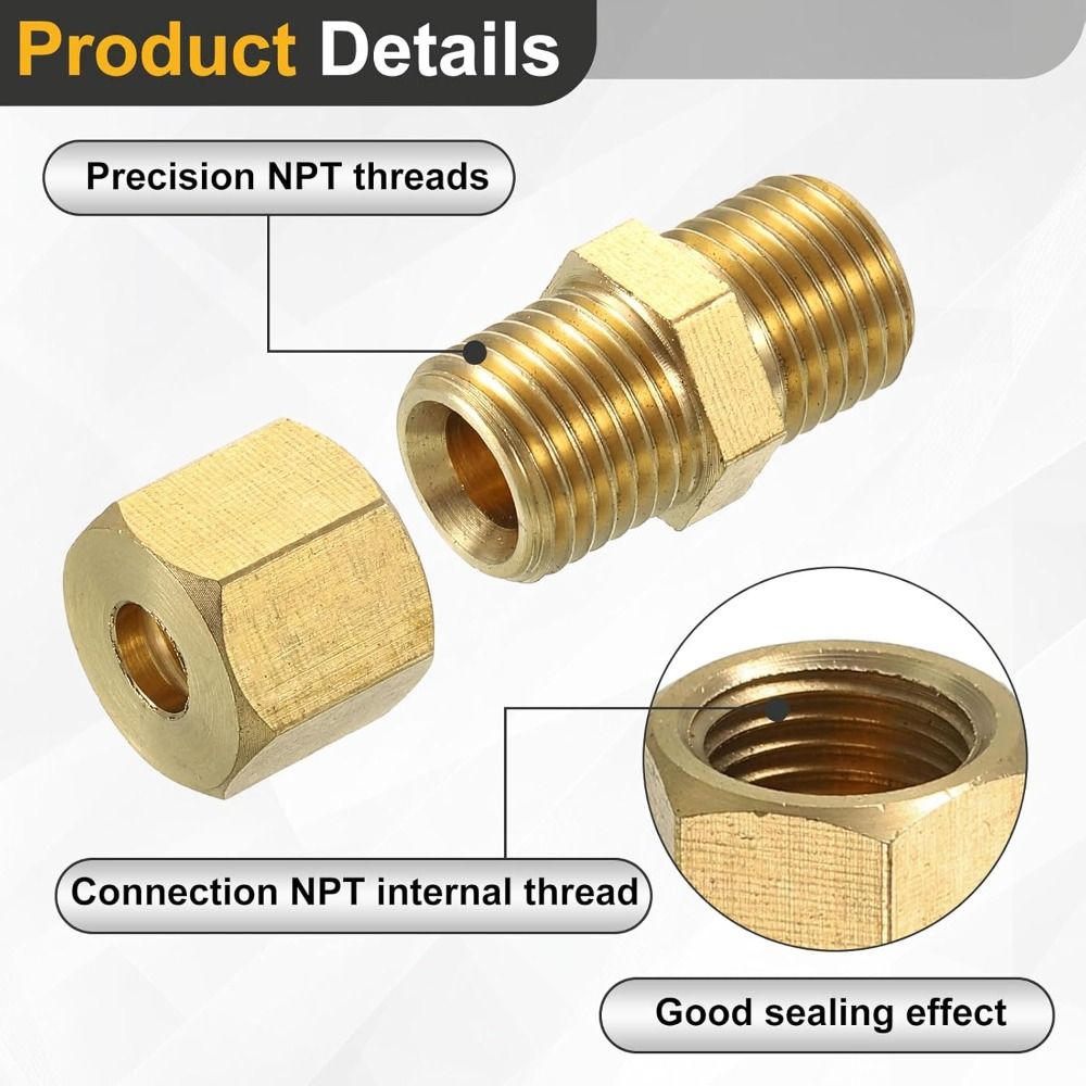 Messing-Klemmfitting 4 5 6 8 1 – Compression Fitting Brass Bewertung und Preis