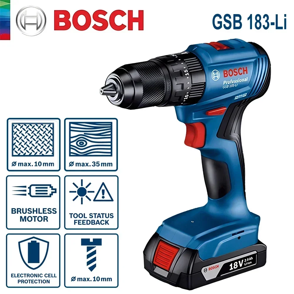 Bosch GSB183-LI 18V Akku-Schla – Bosch Drill Gsb 18V Bewertung und Preis
